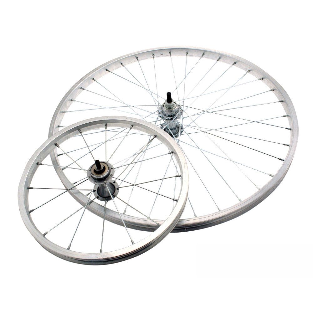 Front wheel TYPE R (Rod brake) 28x1 5/8 - Axle 3/8, cup and cone, steel hub, steel rim