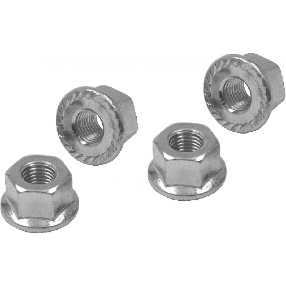 Front flanged nuts 5/16 zinc for front hub axle