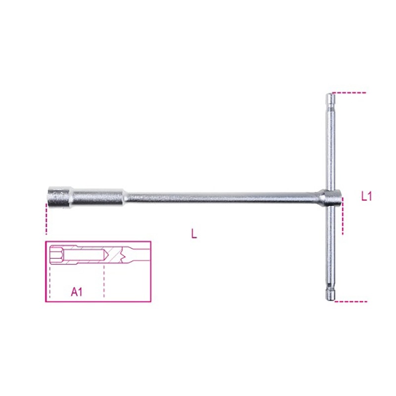 949 12-DEEP T-HANDLE SOCKET WRENCHES