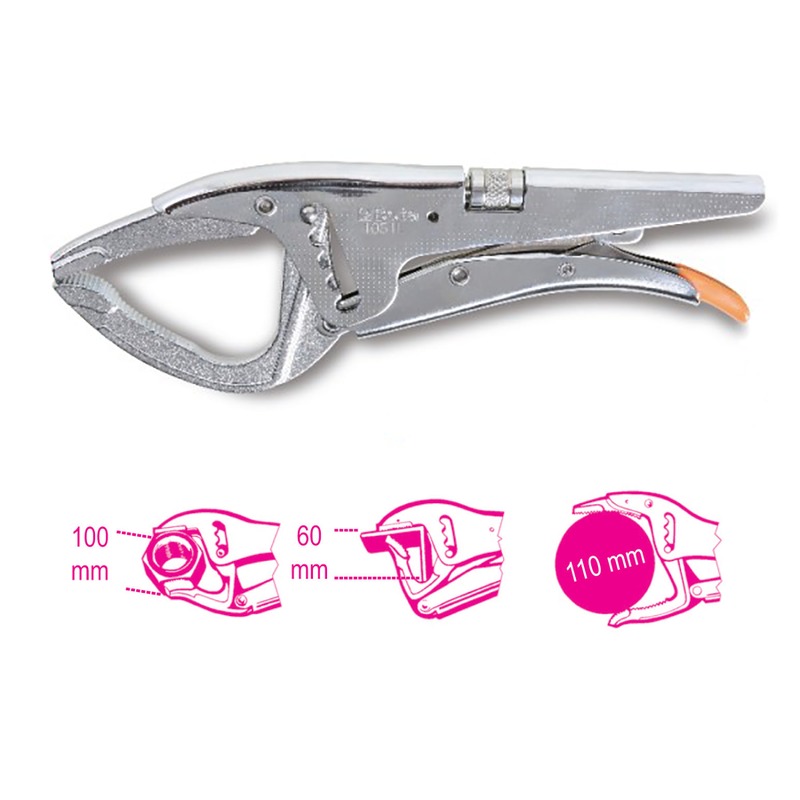 1051L-SELF-LOCKING PLIERS, LARGE