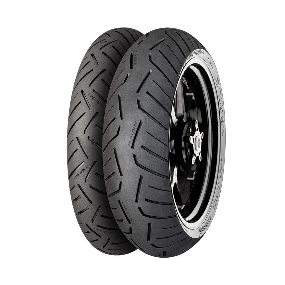 Continental Tire 130/80-18 M/C 66V TL ContiRoadAttack 3