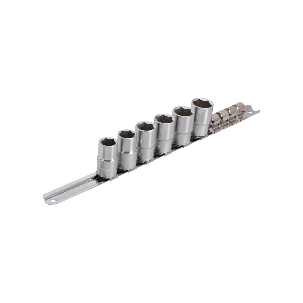 Socket set 1/2 190H6P6 on rail - 14-19 mm